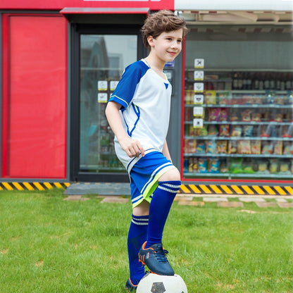 Kids Athletic Firm Ground Outdoor Comfortable Soccer Cleats(Toddler/Little Kid/Big Kid)