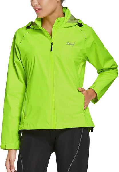 Packable Rain Jacket Women Waterproof Lightweight Jackets Hooded