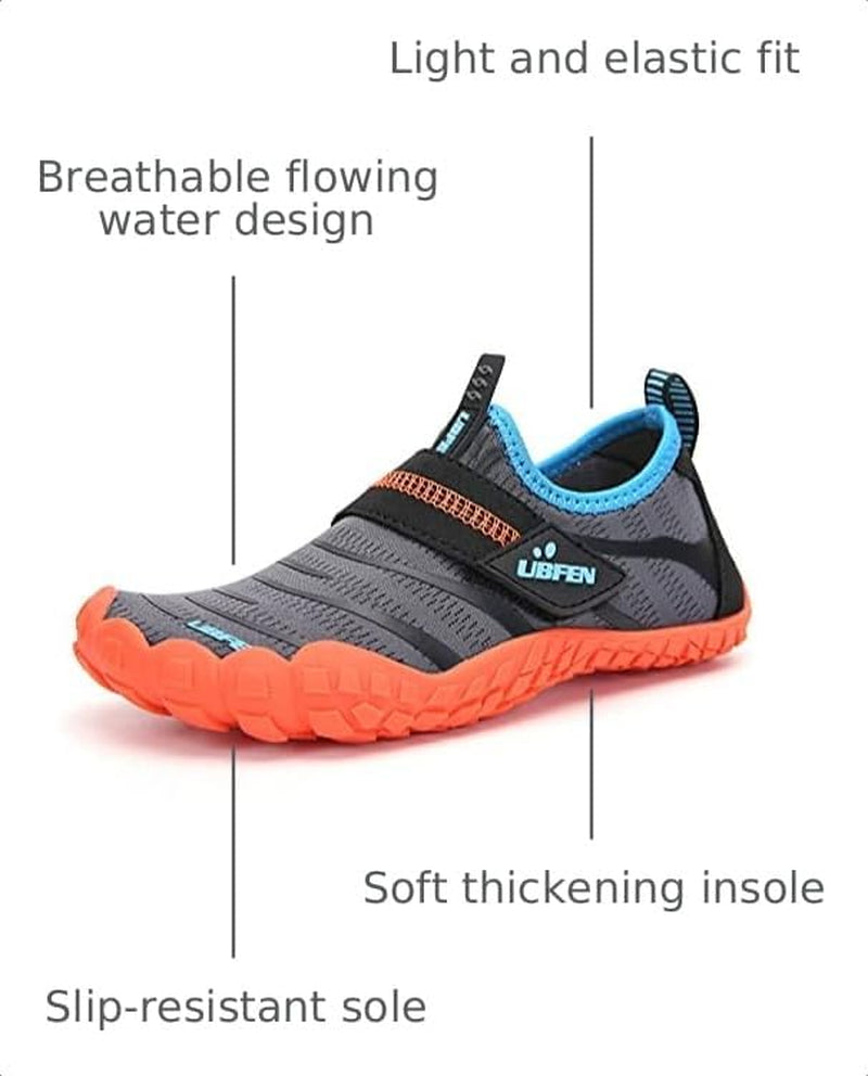 Kids Water Shoes for Boys Girls Quick-Dry Swim Aqua Socks