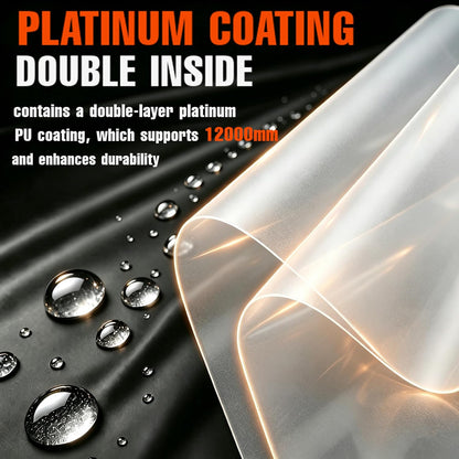 12000Mm Waterproof Backpack Rain Cover for Hiking Camping Travel