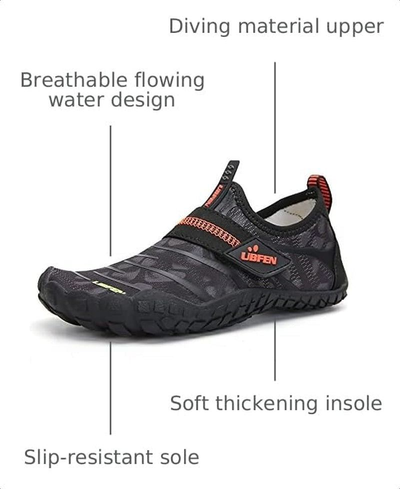 Kids Water Shoes for Boys Girls Quick-Dry Swim Aqua Socks