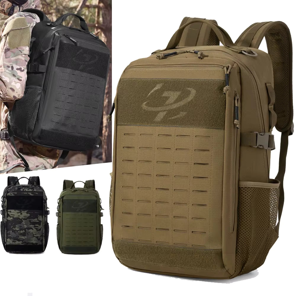 Climbing Backpack Outdoor Tactical Molle Bag Sports Camping Rucksack Multipurpose Hiking Fishing Hunting Mountaineering Backpack