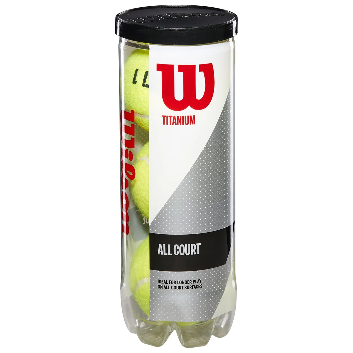 (6 Pack)  Titanium All Court Tennis Balls, 3 Ball Can